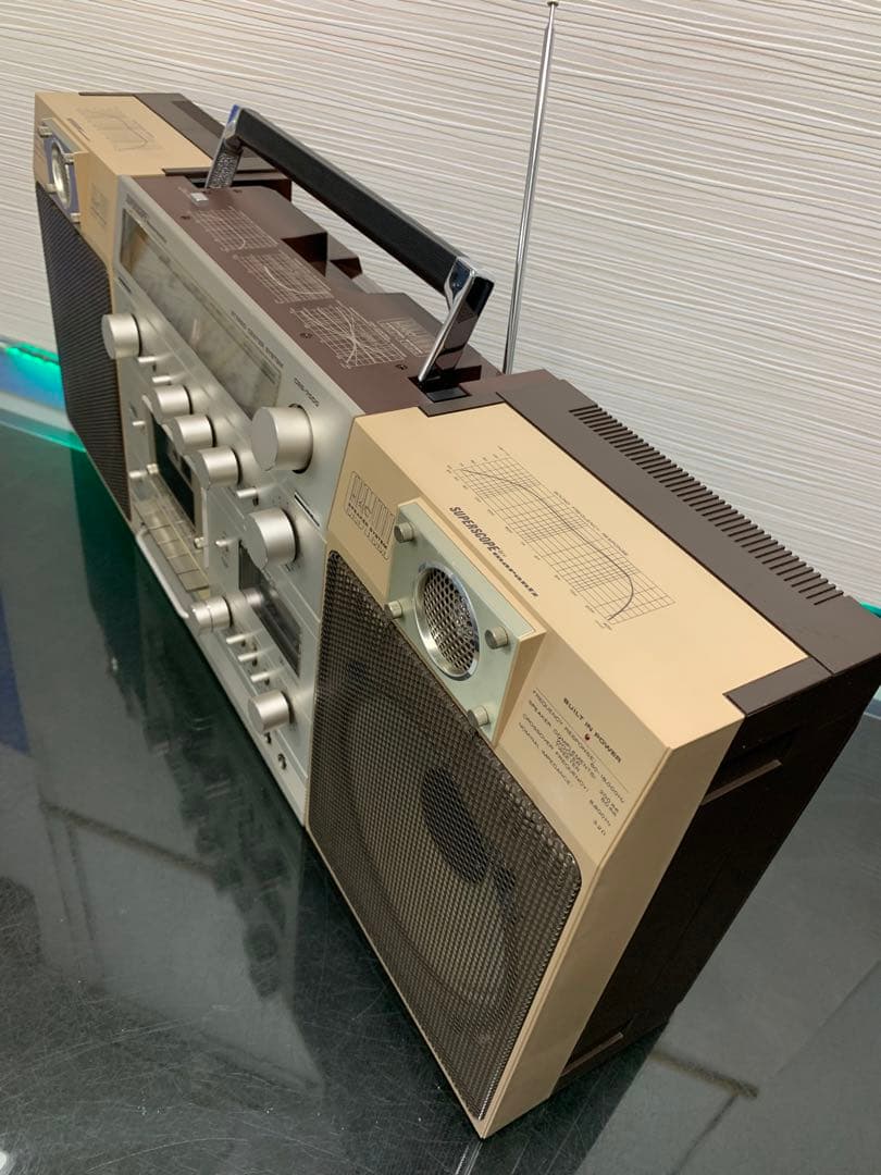 元箱付きMARANTZ マランツ CRS-7000レトロ ラジカセ整備品ラジオ