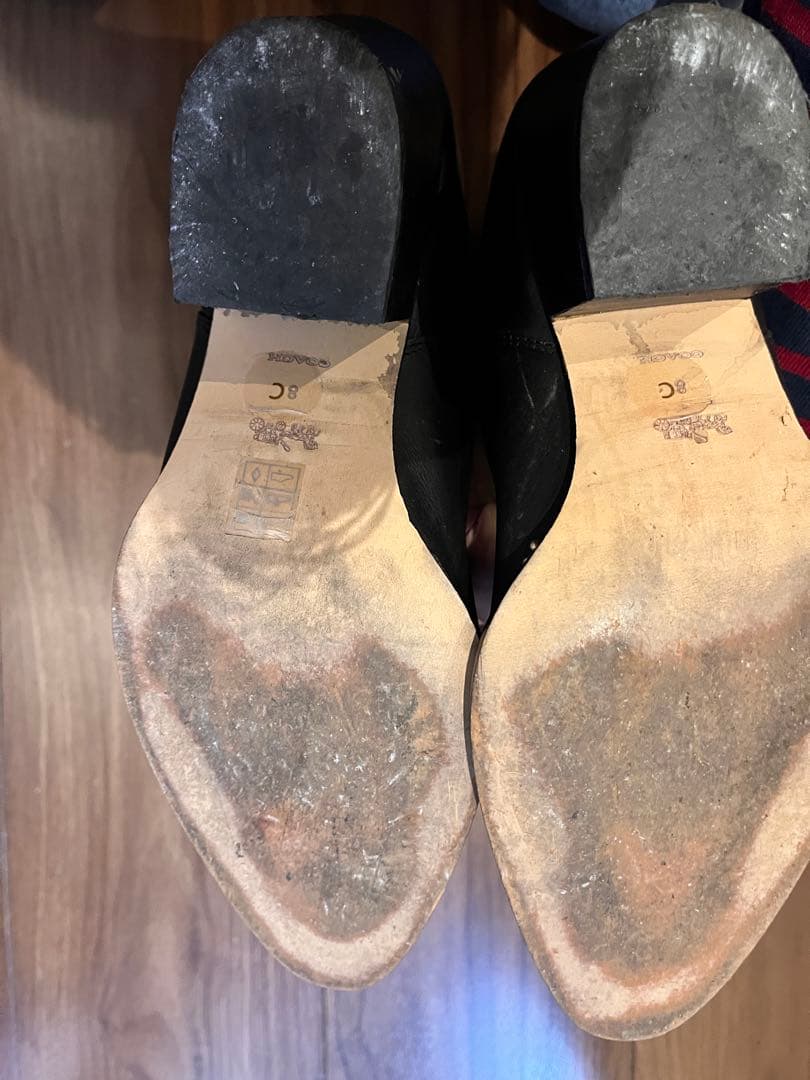 COACH コーチ サイドゴアブーツ　値下げ可能