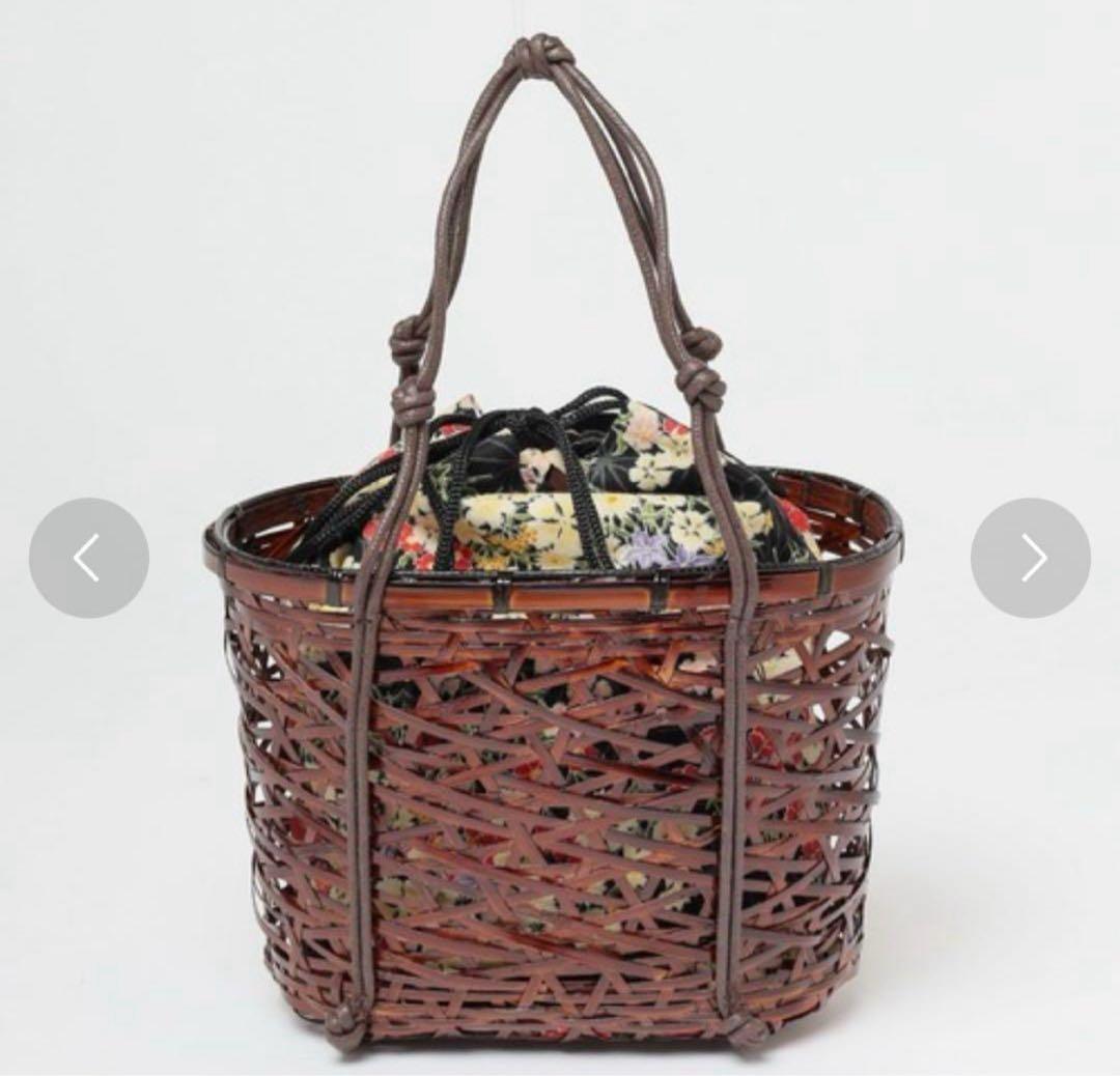 クティールとレトロ 2wayレトロ浴衣セット Honeys かごバッグ