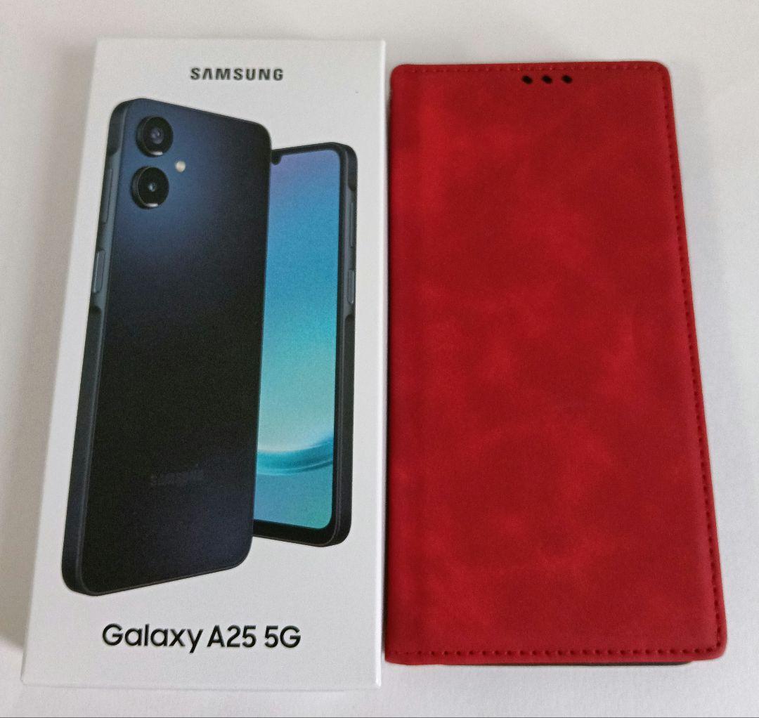 GALAXY A25 ブラック 64GB SIMフリー ほぼ未使用