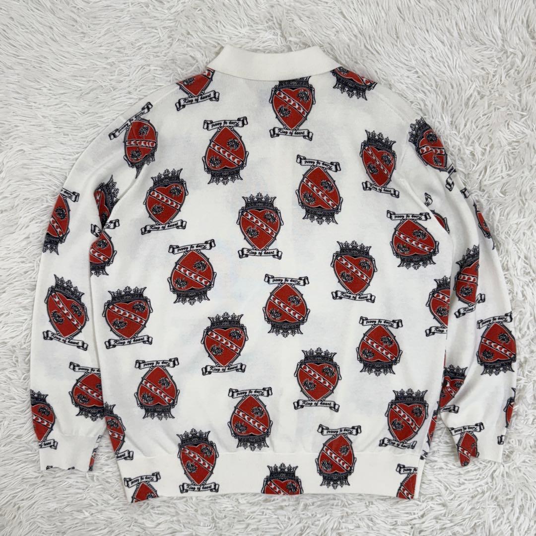 美品✨ 25AW タウンクラフト PRINTED POLO CARDIGAN