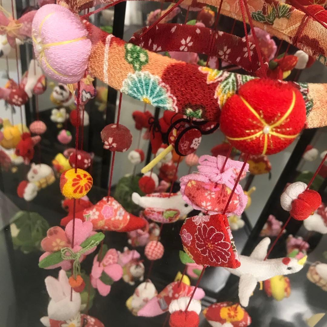 ゆ*ん様 つるし雛 吊るし飾り まり飾り 雛人形 初節句 祝 六角ケース ひまり