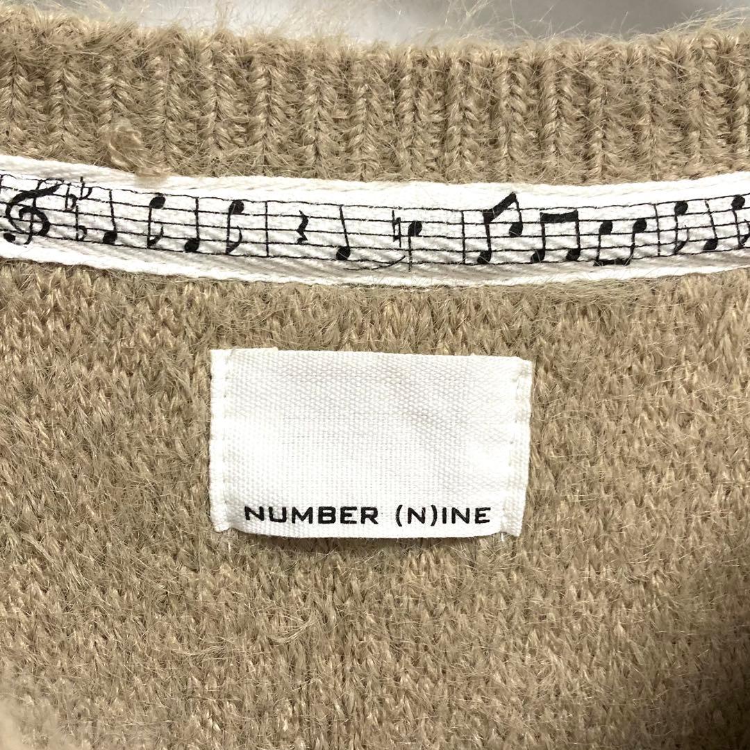 NUMBER(N)INE フェザーファーヤーンニット シャギー ナンバーナイン