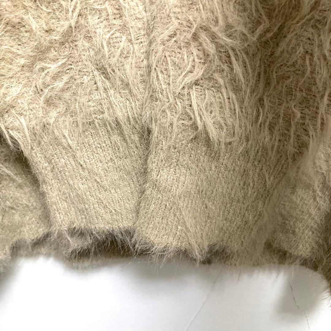 NUMBER(N)INE フェザーファーヤーンニット シャギー ナンバーナイン