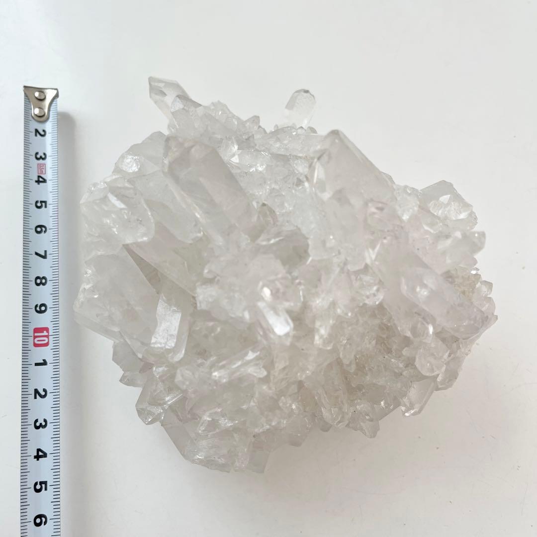 アーカンソー産　水晶　パワーストーン　大型　1.4キロ　希少　重量サイズ