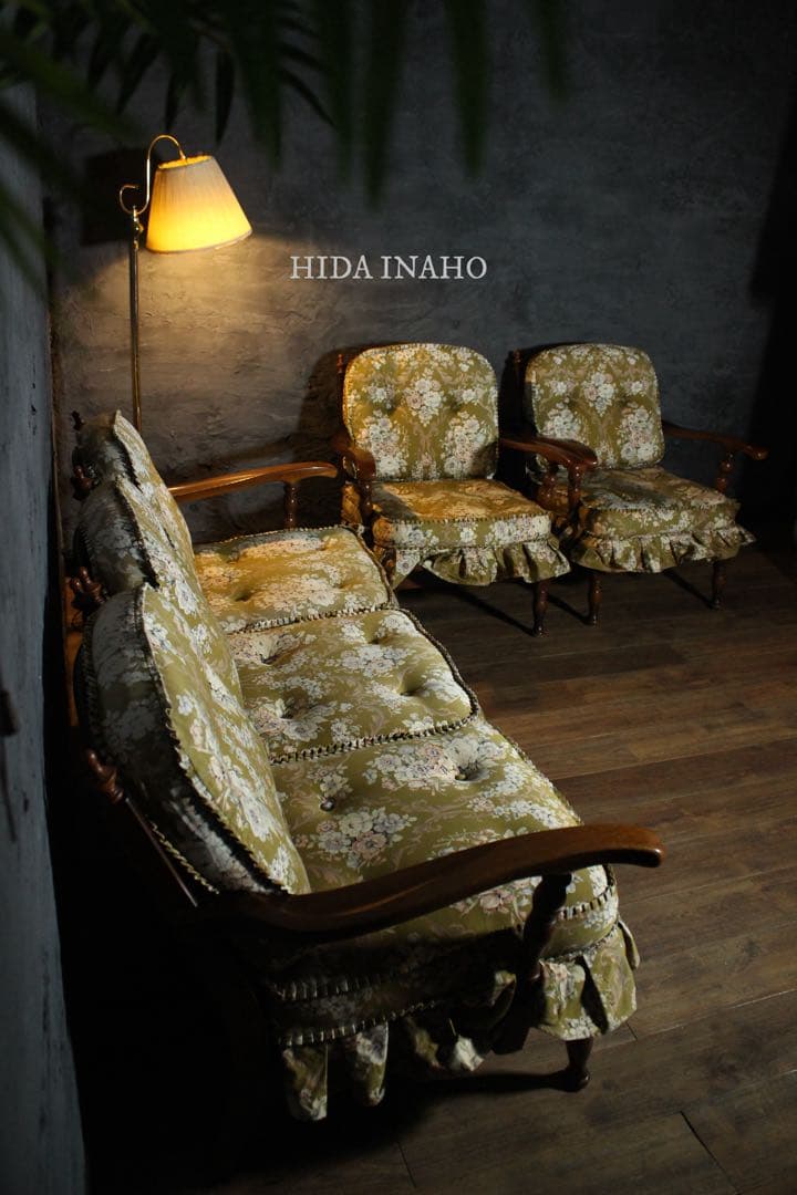 首都圏送無料〜飛騨産業 約30万コレクターコンディション 穂高　ソファ×2