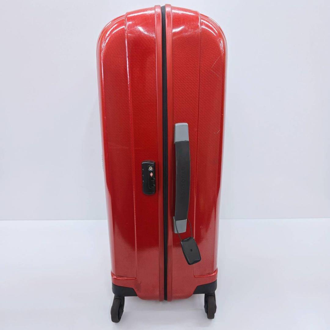 【良品】Samsonite サムソナイト スーツケース スピナー81 レッド