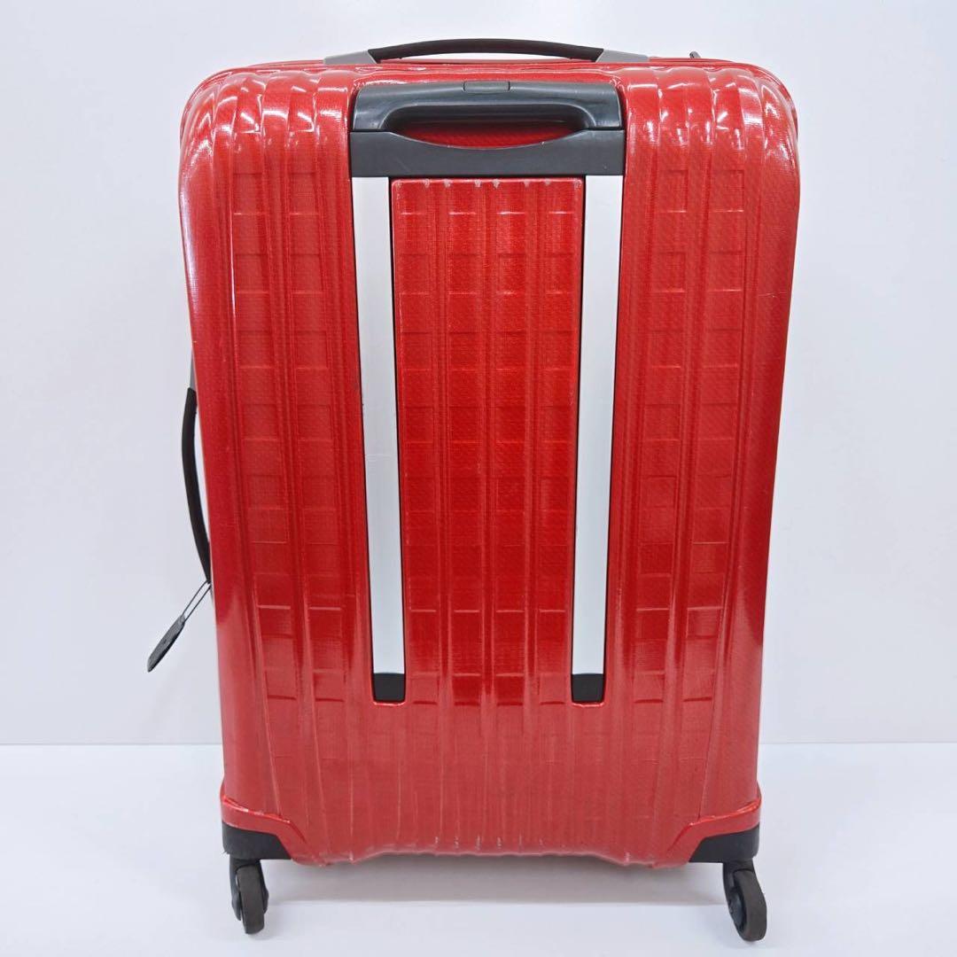 【良品】Samsonite サムソナイト スーツケース スピナー81 レッド