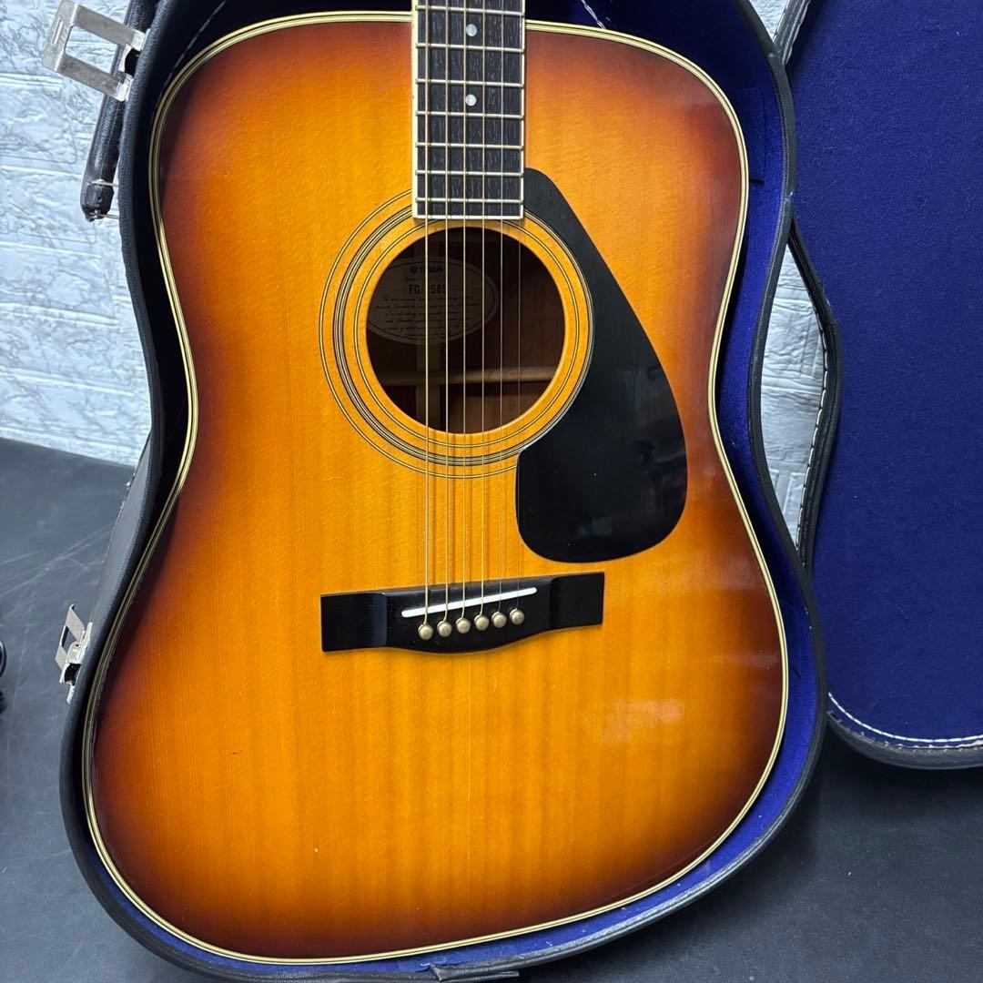 48　アコースティックギター　ヤマハ　FG-250S　ケース付き　送料無料