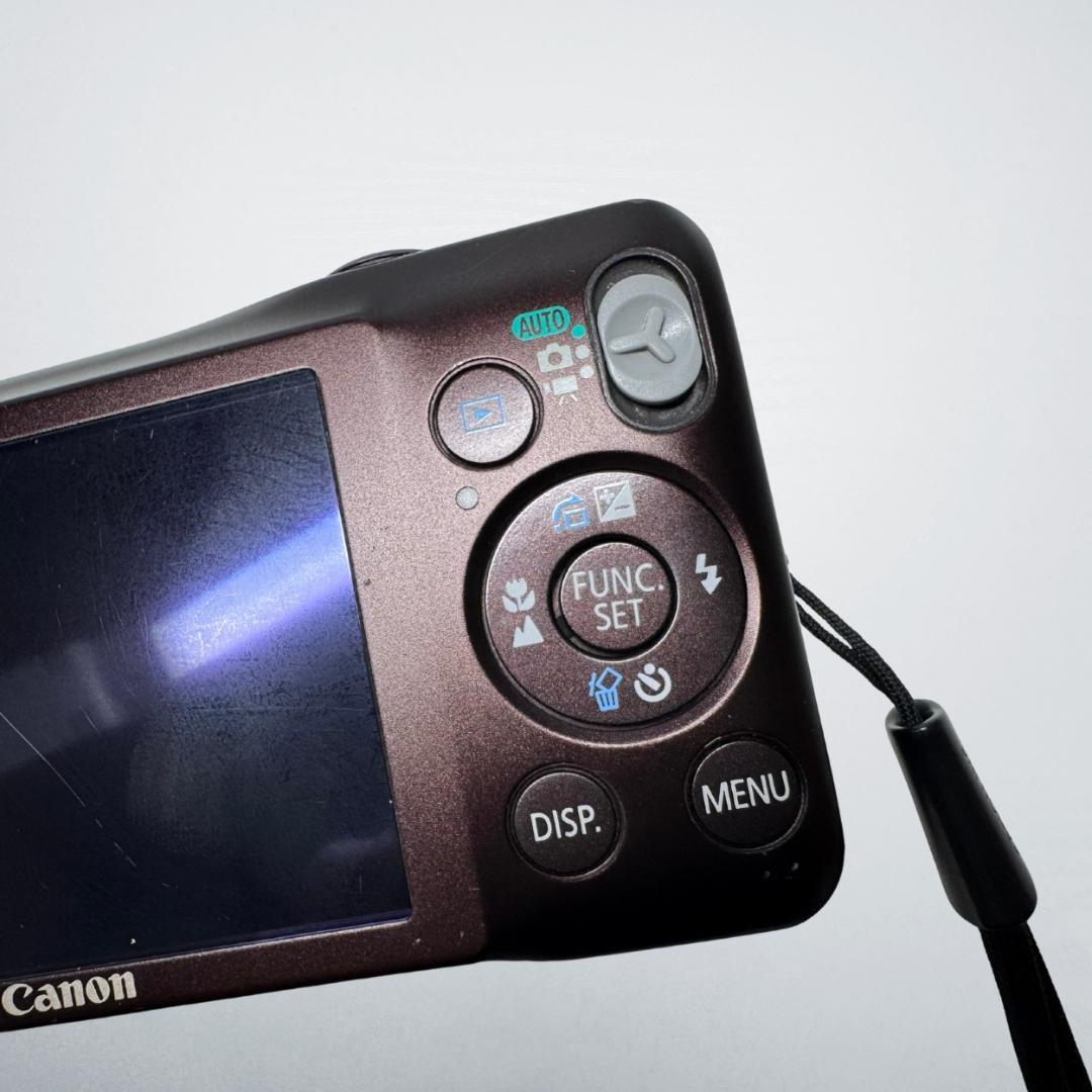 Canon IXY 200F ブラウン 動作品 充電器付 SDカード付