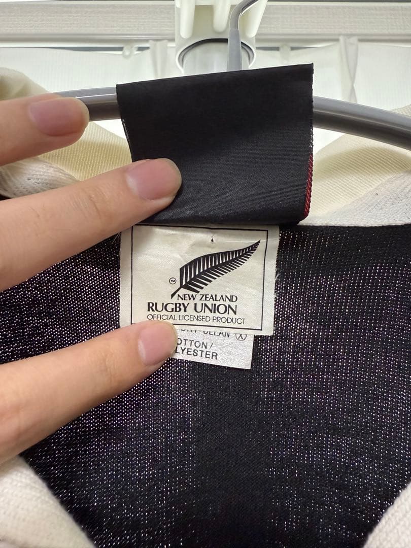 ニュージーランド オールブラックス ラガーシャツ