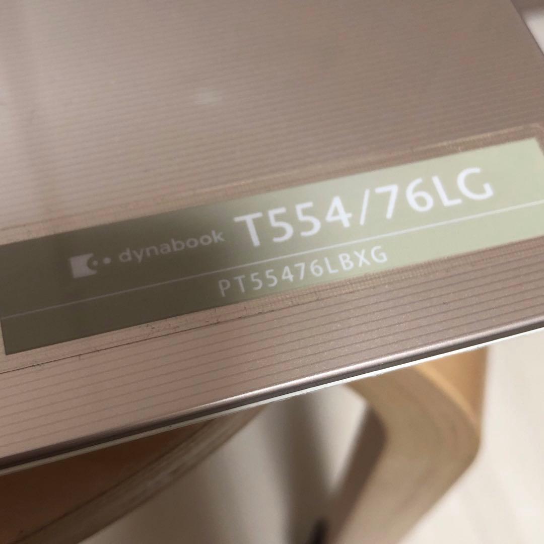 TOSHIBA T554/76LG corei7 BD Win10動作品現状渡し