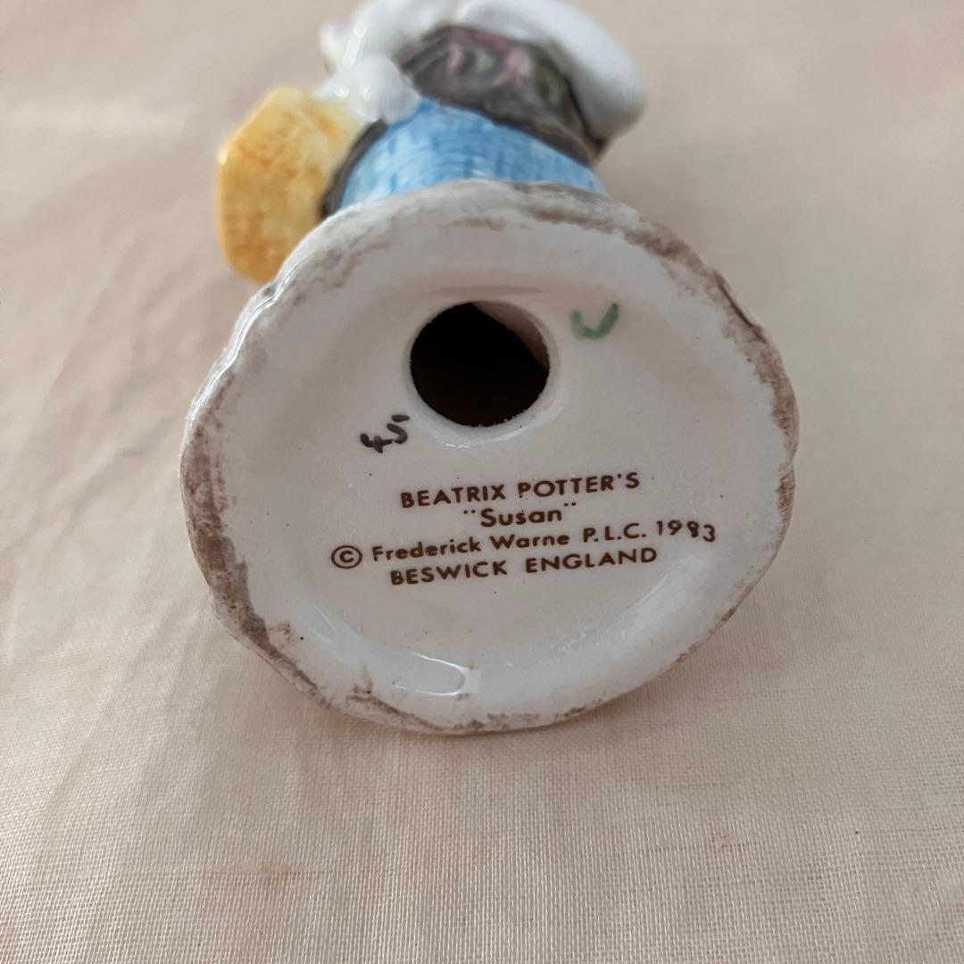 ベスウィック ピーターラビット　フィギュリン