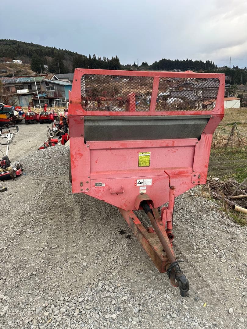 デリカ DXV-1810 堆肥散布機 マニアスプレッダー 運搬 肥料散布