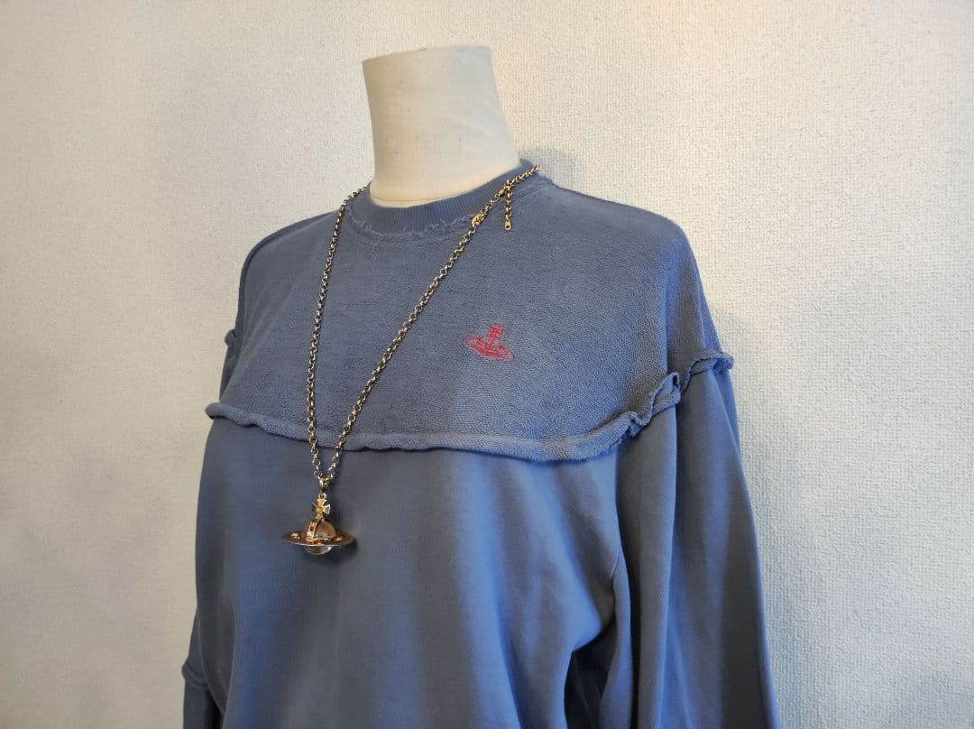 ヴィヴィアンウエストウッド 起毛 アウトシーム トレーナー Vivienne