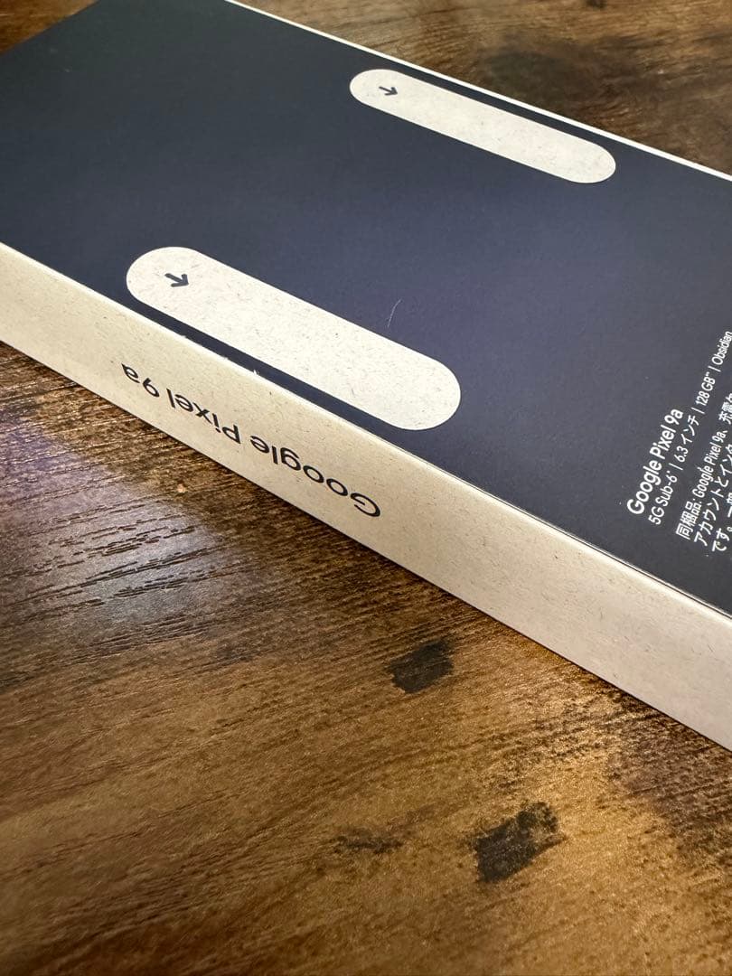 【新品未使用】Google Pixel9a Obsidian 本体 128GB