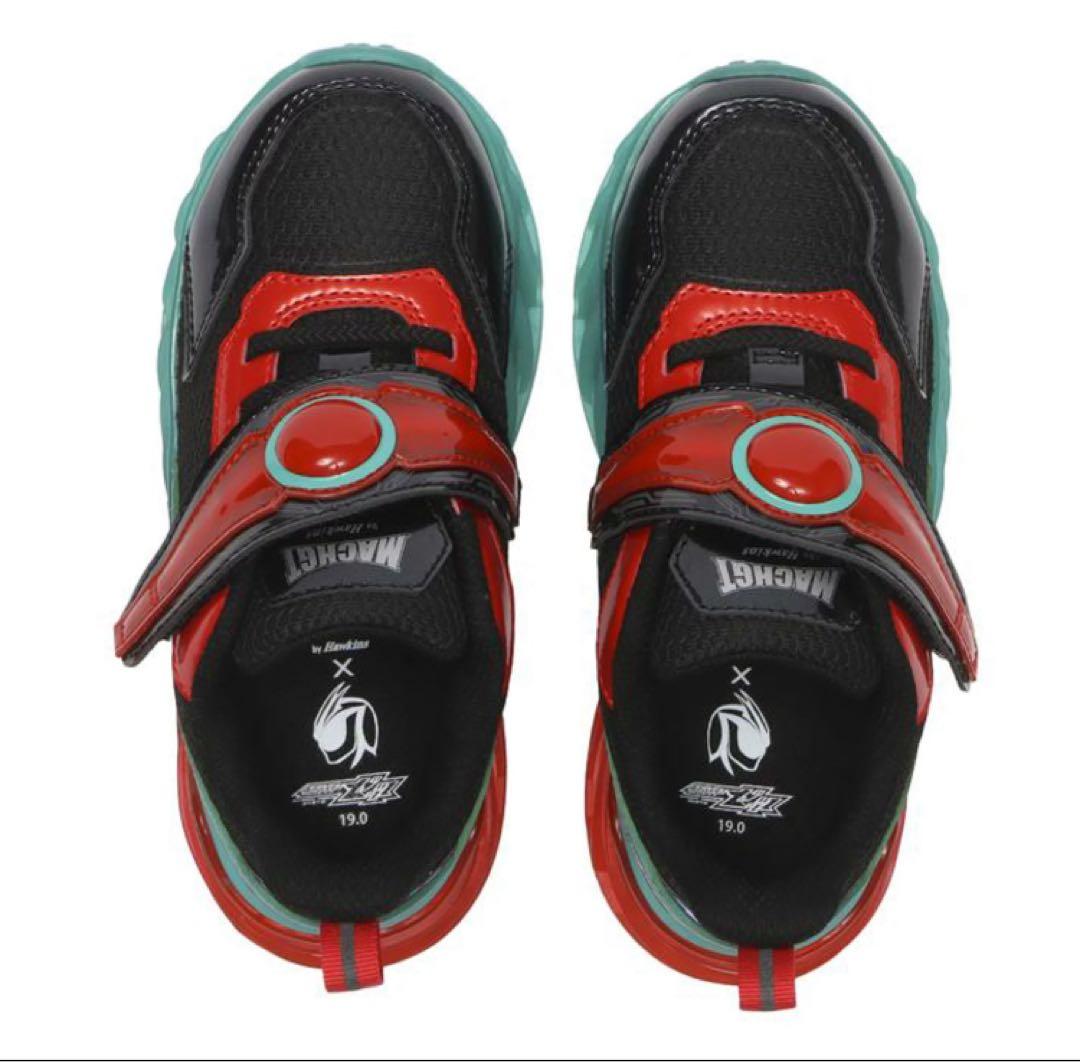 仮面ライダー　ゼッツ　靴　17cm レッド