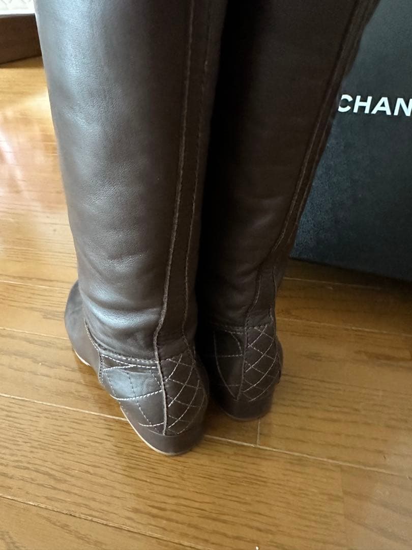 CHANEL ロングブーツ