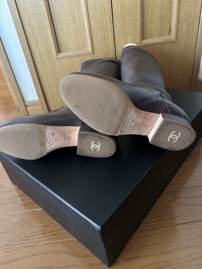 CHANEL ロングブーツ