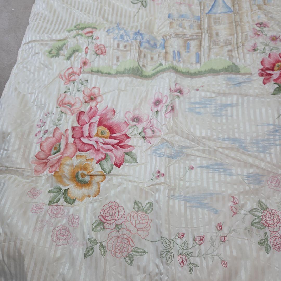 新品未使用！丸八真綿　羽毛掛け布団　シングル　ホワイトグースダウン93%