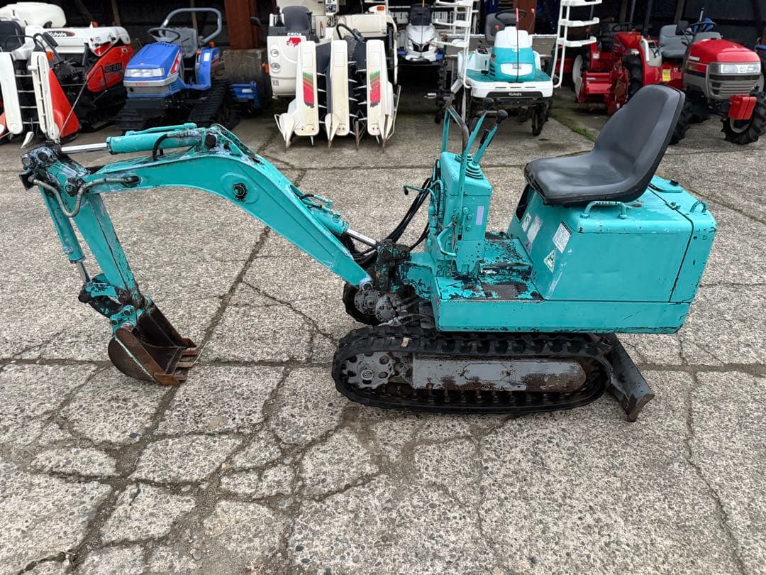 「新潟県長岡市発」クボタミニユンボKH‐0070.7tクラスディーゼル動作確認済