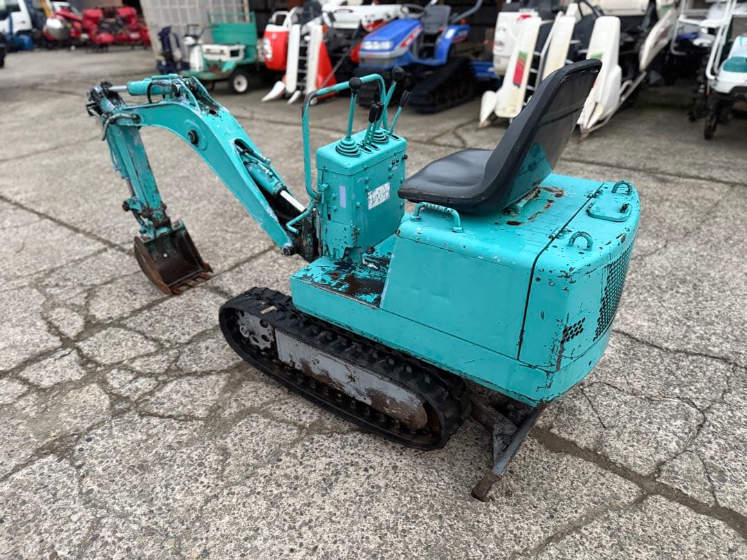 「新潟県長岡市発」クボタミニユンボKH‐0070.7tクラスディーゼル動作確認済