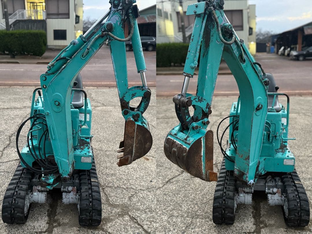 「新潟県長岡市発」クボタミニユンボKH‐0070.7tクラスディーゼル動作確認済