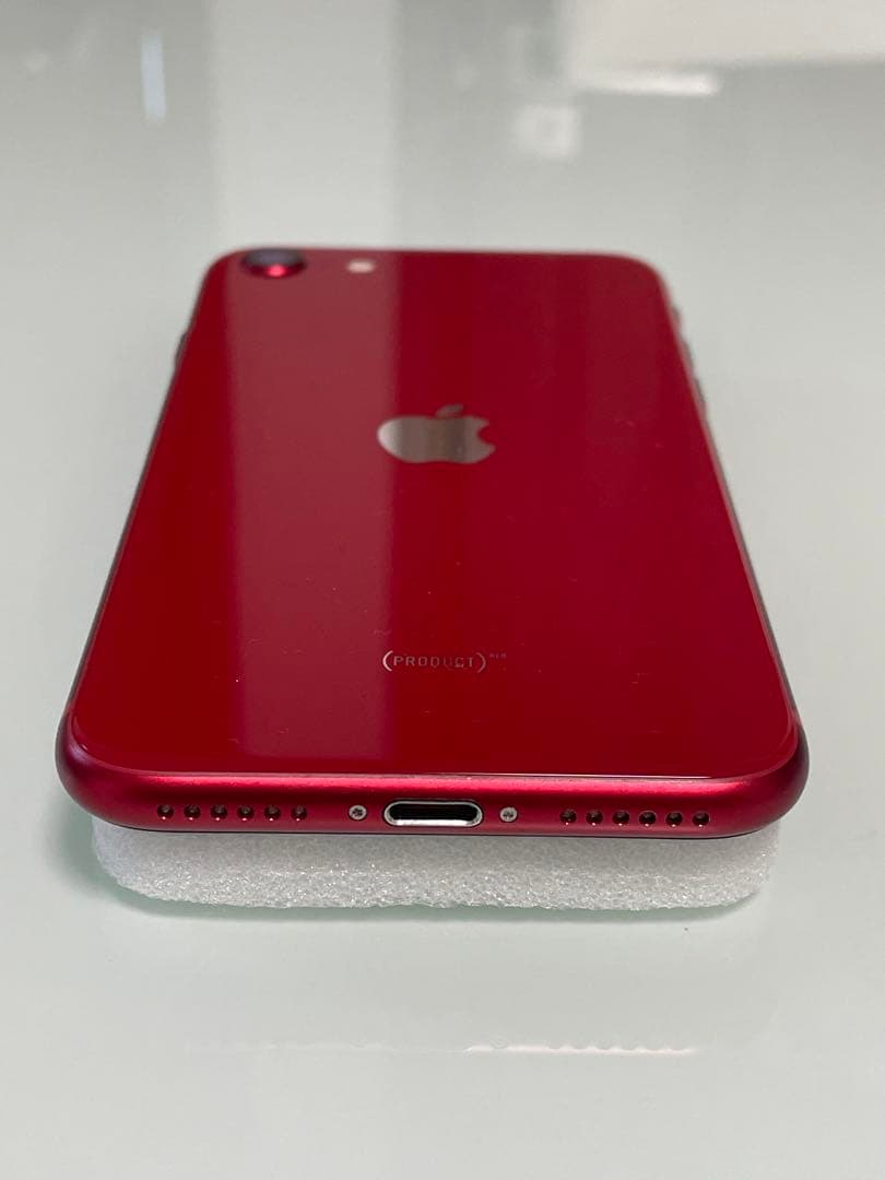 iPhone SE 第3世代 64gb レッド バッテリー100%