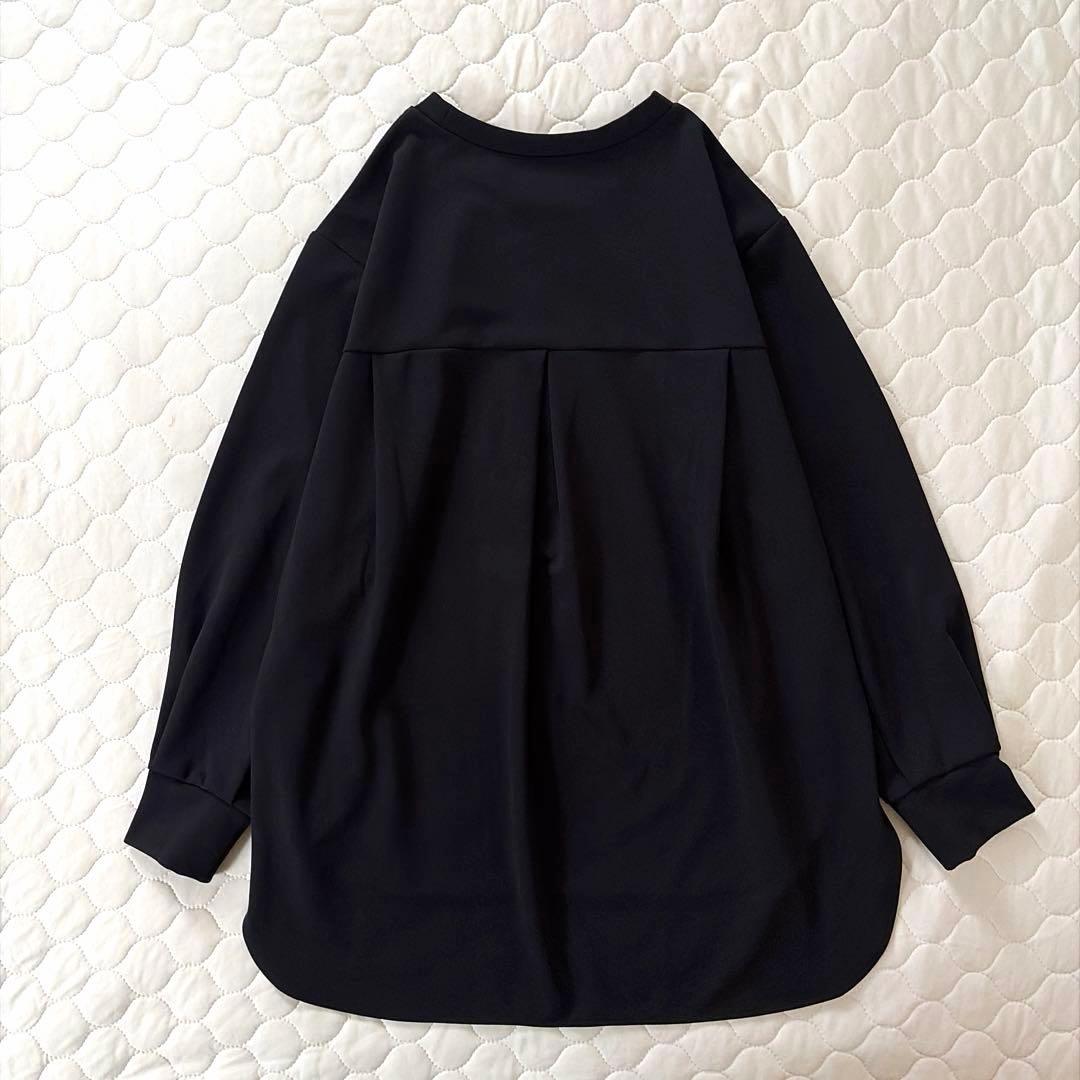 【美品】BEARDSLEY ビアズリー✴︎Tブラウス　ブラック　FREE
