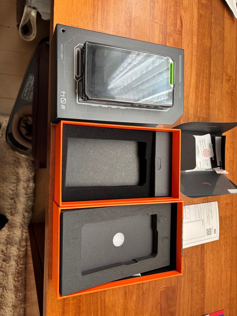 hiby R4 デジタルオーディオプレイヤー　DAP グリーン