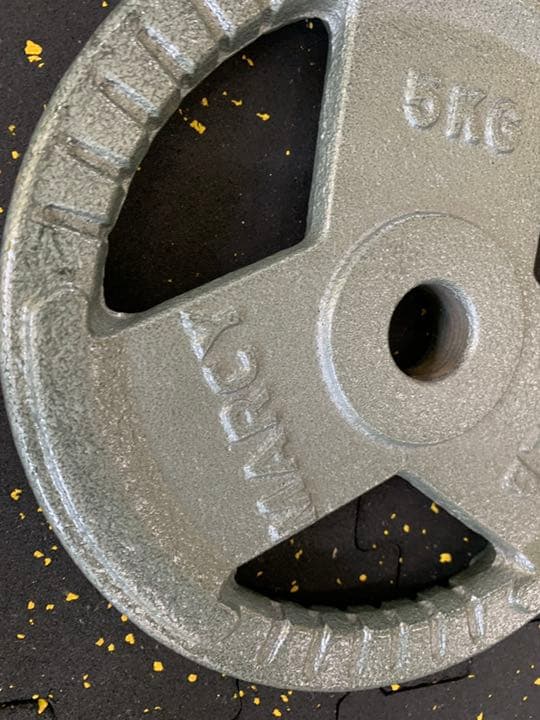 50mm アイアンプレート5kg 4枚