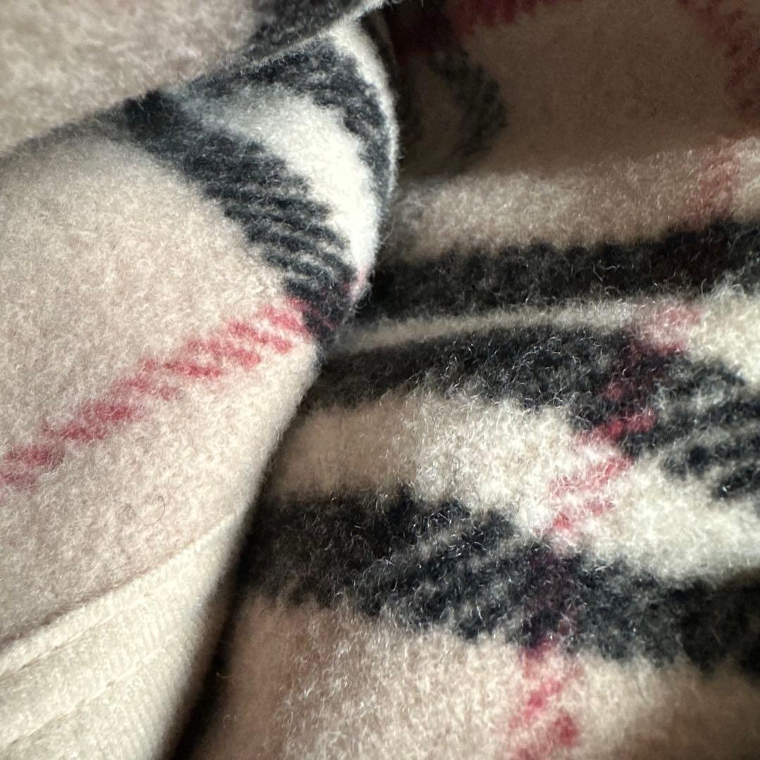 未使用 BURBERRY ウール毛布 ノバチェック バーバリー