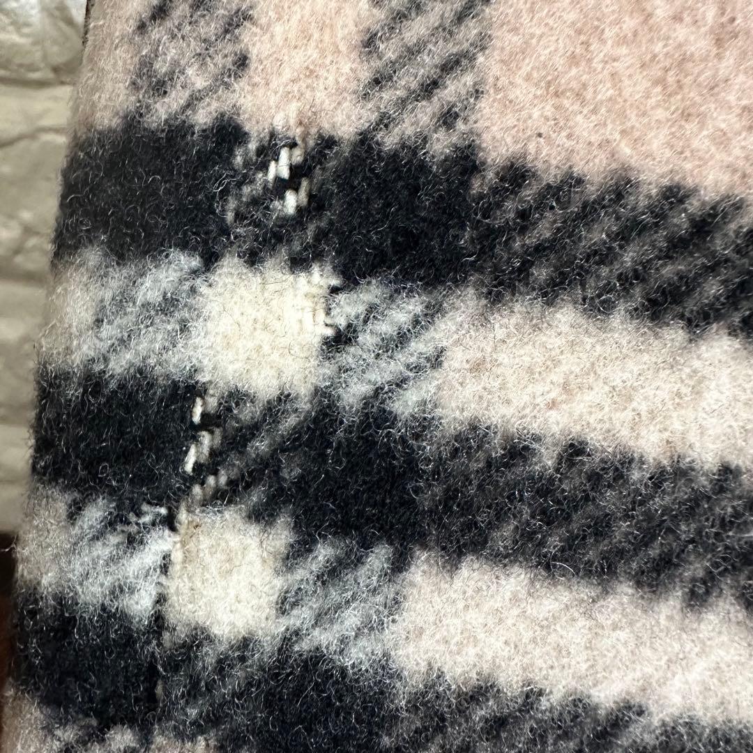 未使用 BURBERRY ウール毛布 ノバチェック バーバリー