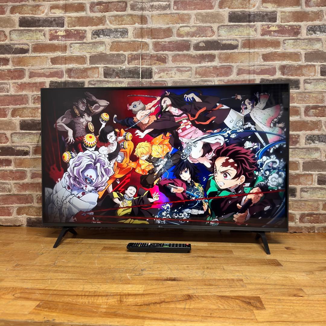 LG 43V型 4K液晶テレビ 43UM7300EJA スマートテレビ アプリ○