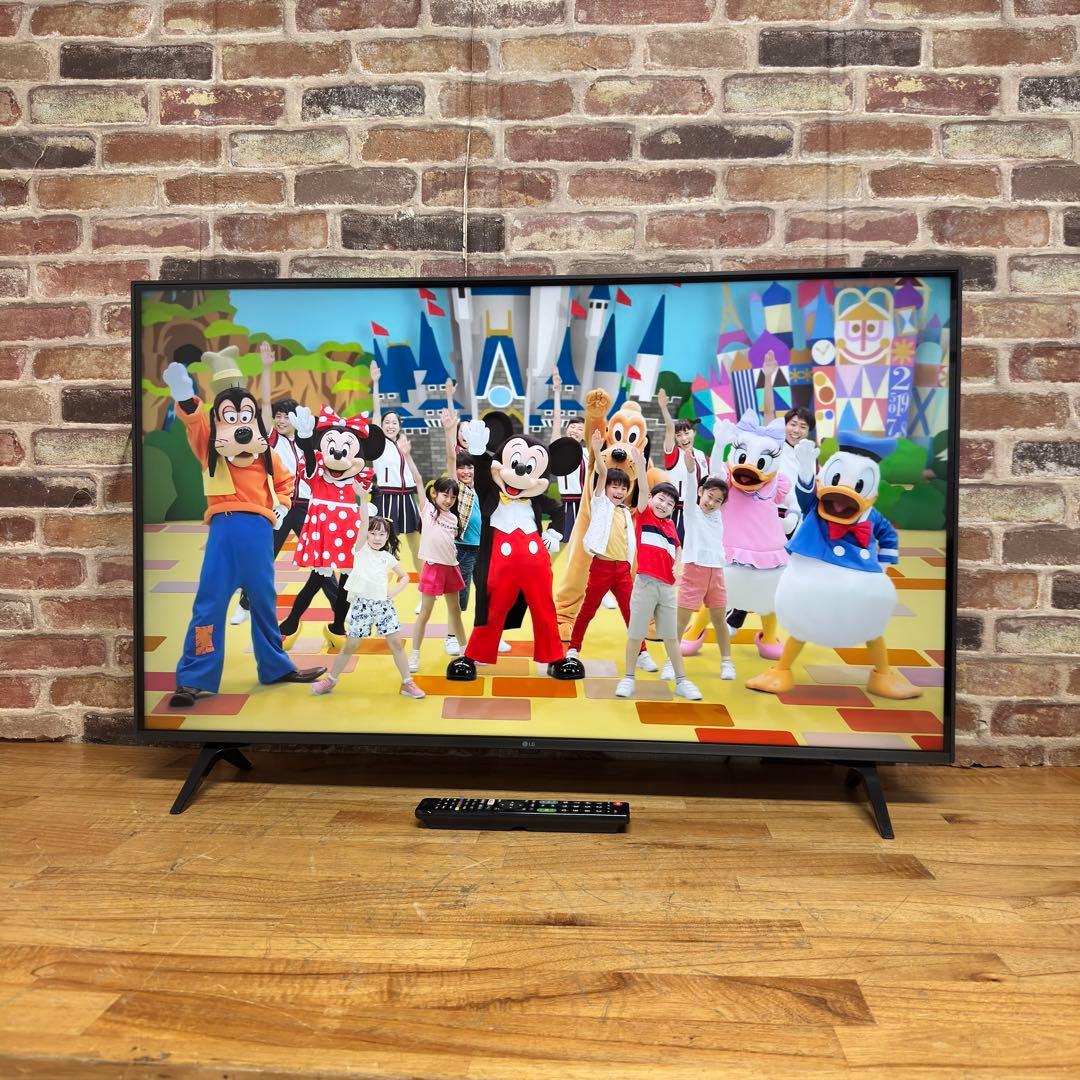 LG 43V型 4K液晶テレビ 43UM7300EJA スマートテレビ アプリ○