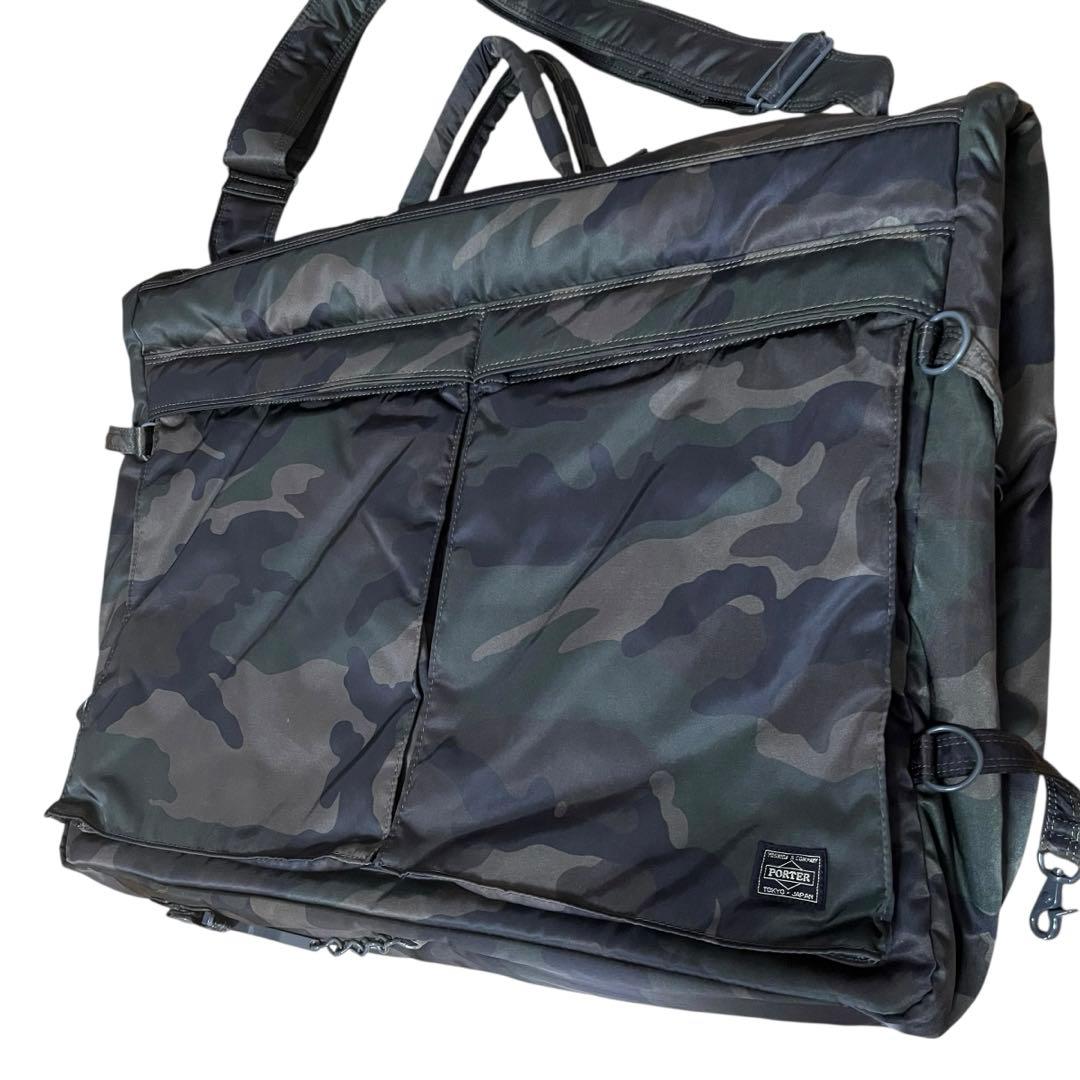激レア✨ポーター　30周年　タンカー　ガーメントバッグ　カモフラ迷彩