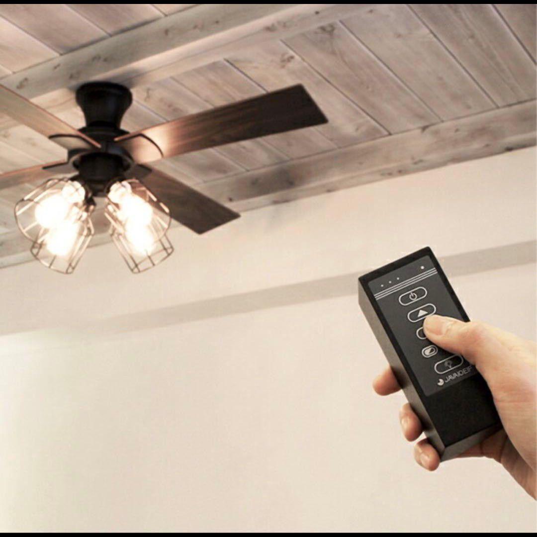 【美品】JAVALO ELF / シーリングファンライト JE-CF001V