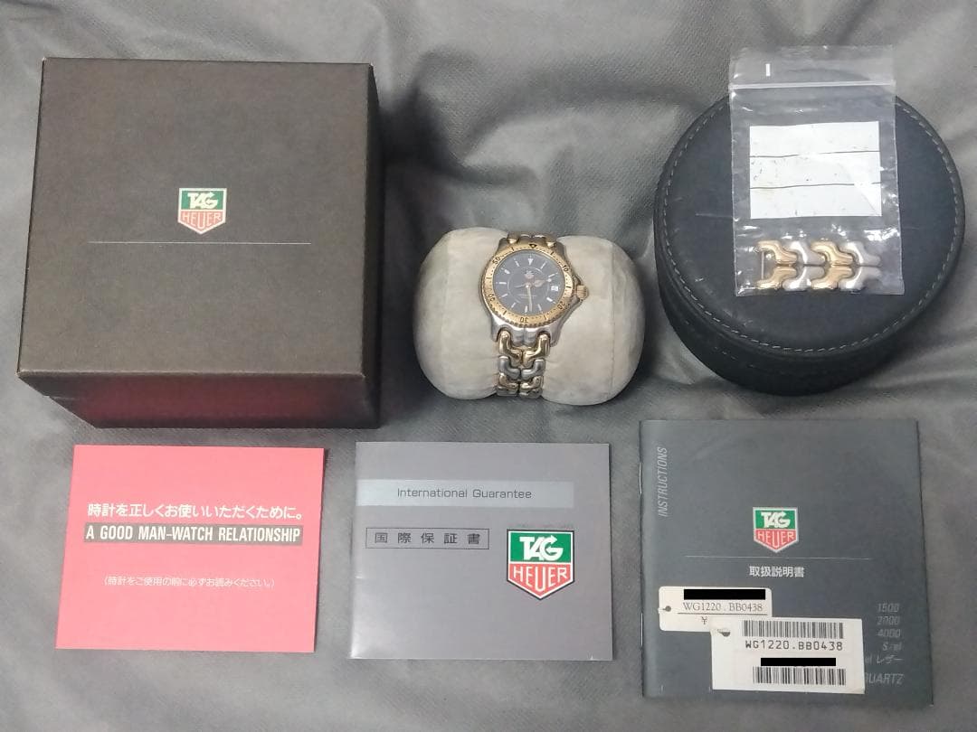 TAG HEUER　タグホイヤー　プロフェッショナル セル　WG1220-K0