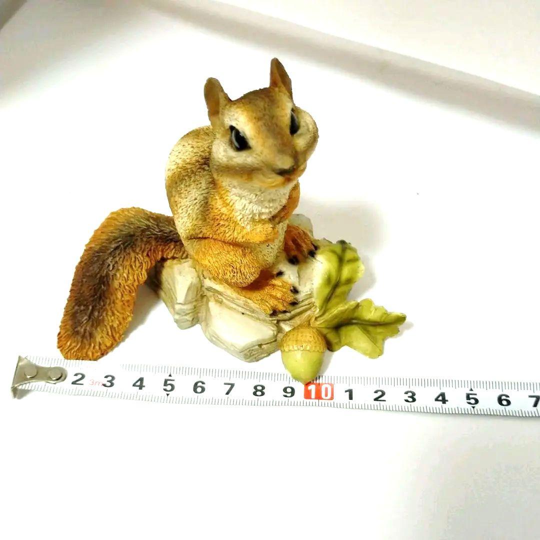 シマリス陶器オブジェ③