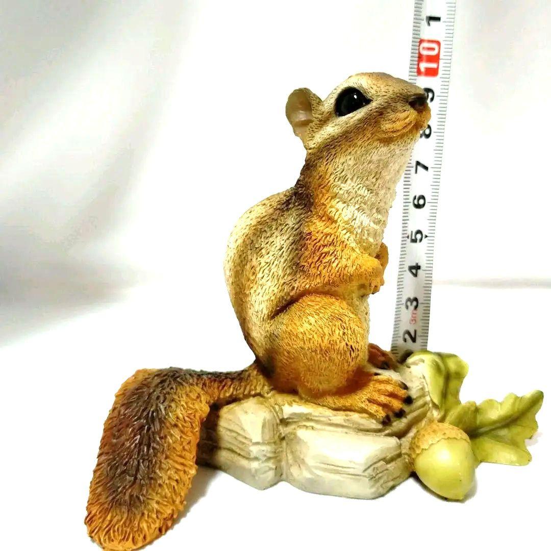 シマリス陶器オブジェ③