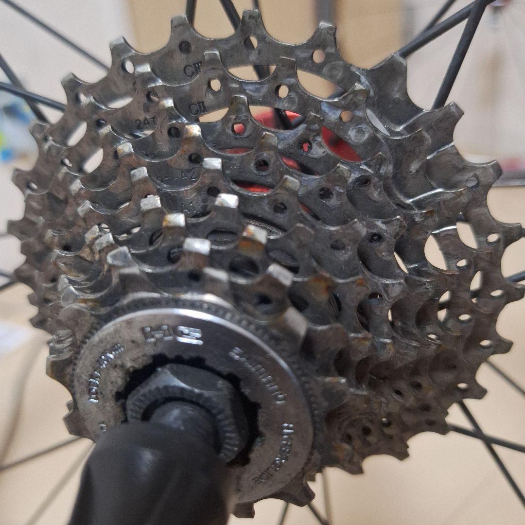 [てるだす] [訳あり]フルクラム レーシング7 23C シマノ9速