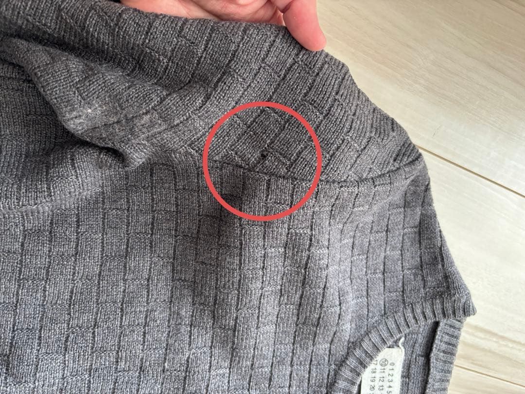 マルジェラ　ニット　ここのえタグ　正規品