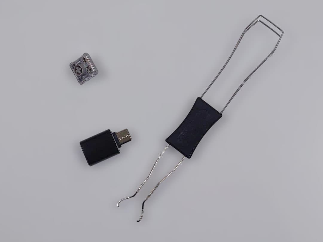 静音仕様LOFREE Flow Lite 84（ホワイト）【最新Pink軸搭載】