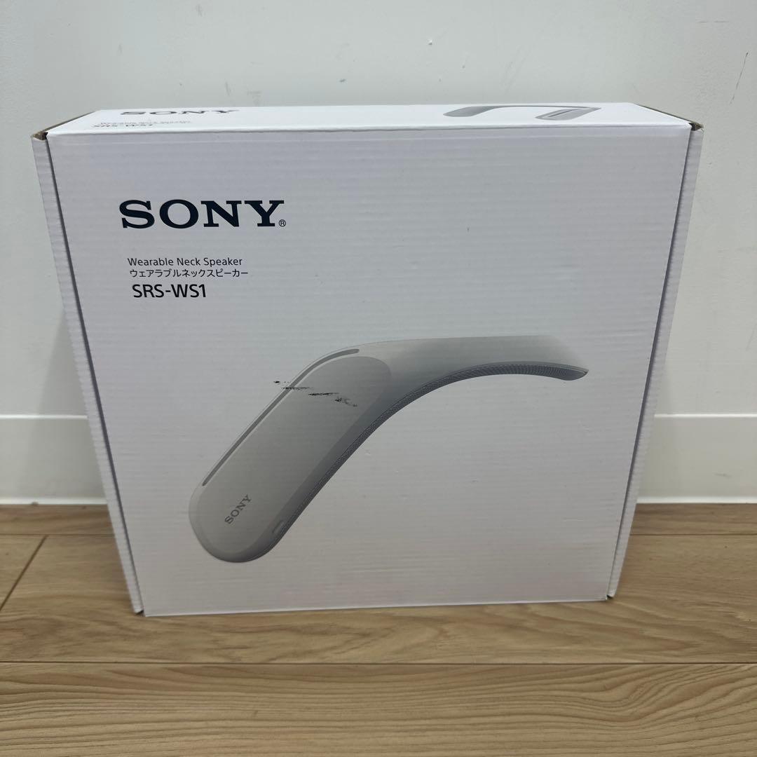 SONY ウェアラブルネックスピーカー　SRS-WS1