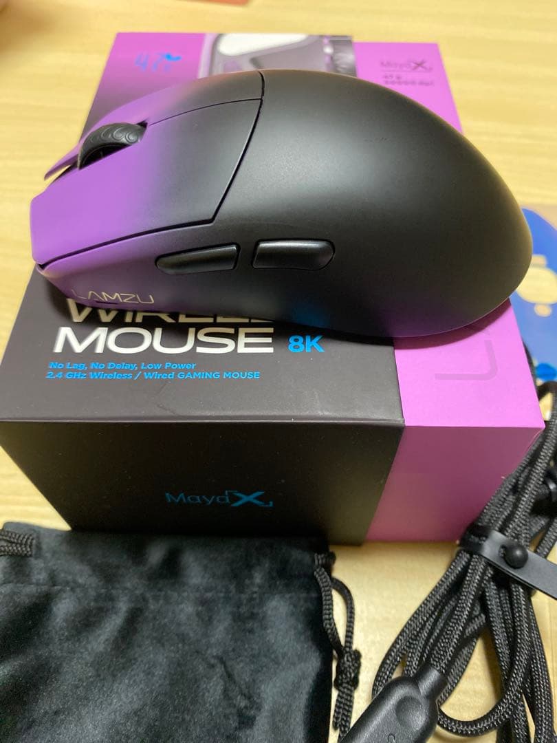 マウス・トラックボール Lamzu Maya X 8K Purple Shadow