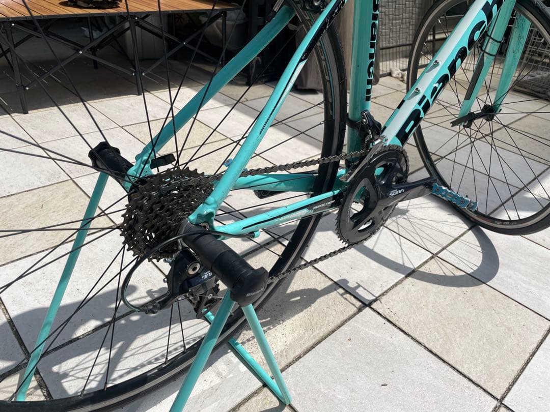 Bianchi ロードバイク 水色　VIA NIRONE 7