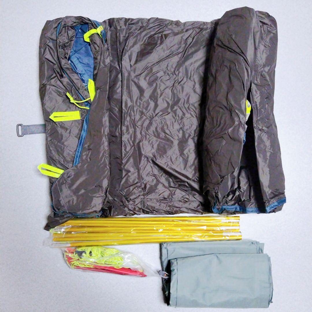 テント 1人用 ソロテント 軽量 コンパクト キャンプ 自立式 ネイビー