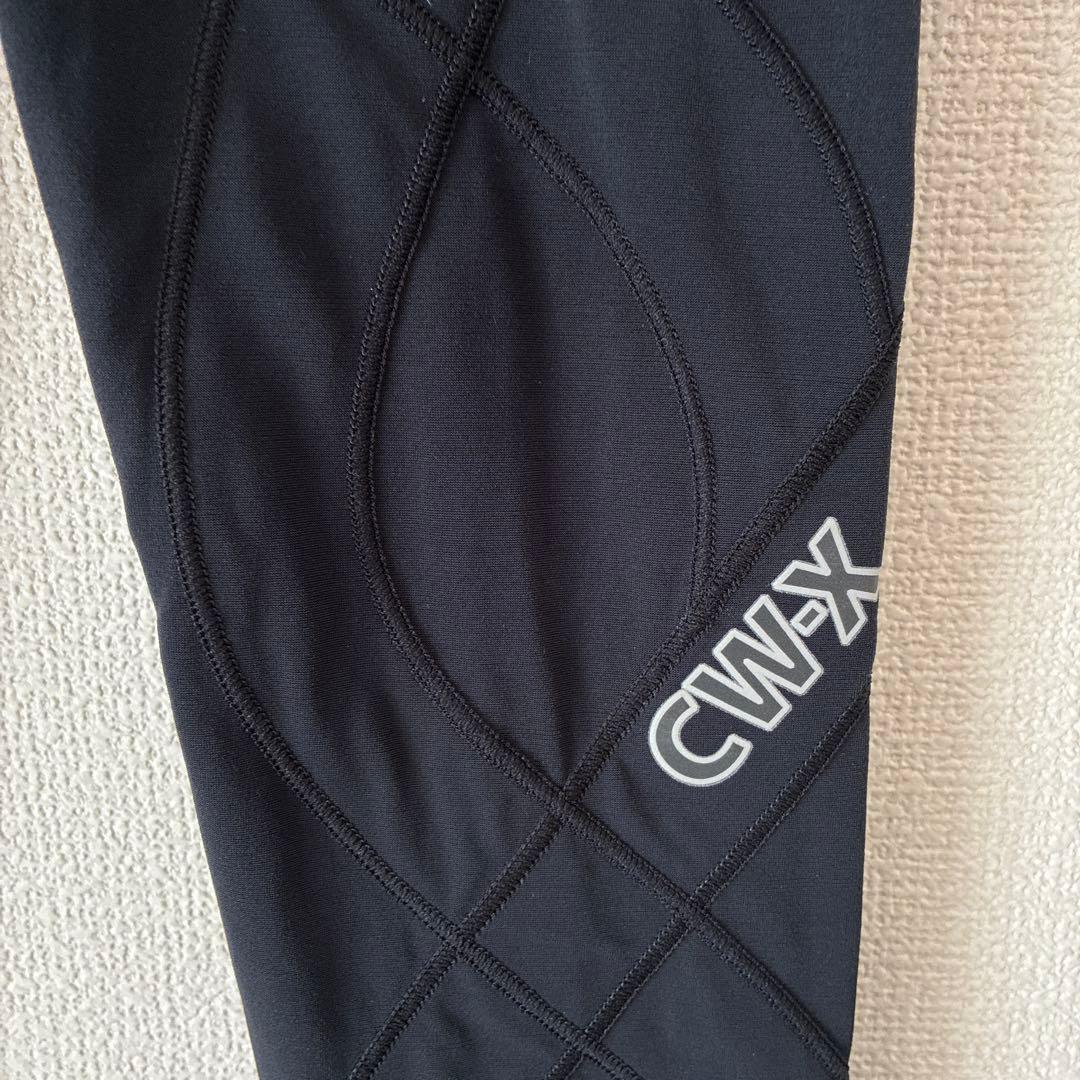 【美品】CW-X レディース　M スポーツタイツ　HZY669　cwx BL