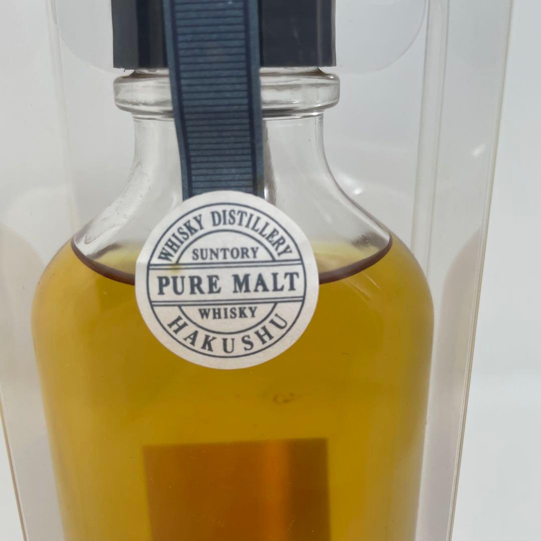 野*子様 【未開封】サントリー 白州蒸留所 樽出原酒 8年 57度/190㎖