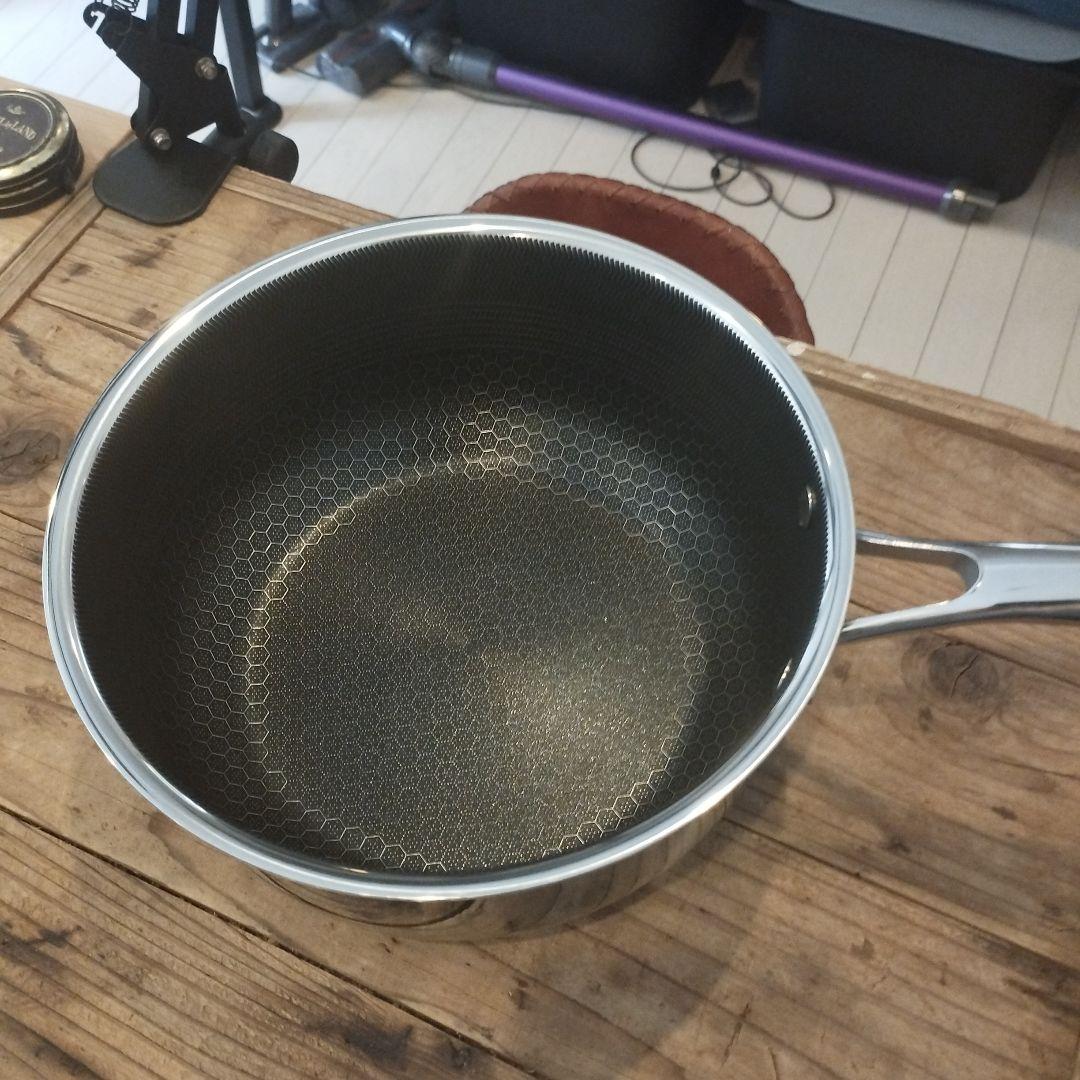 HEXCALD ステンレススチール片手鍋 20cm ヘックスラッド